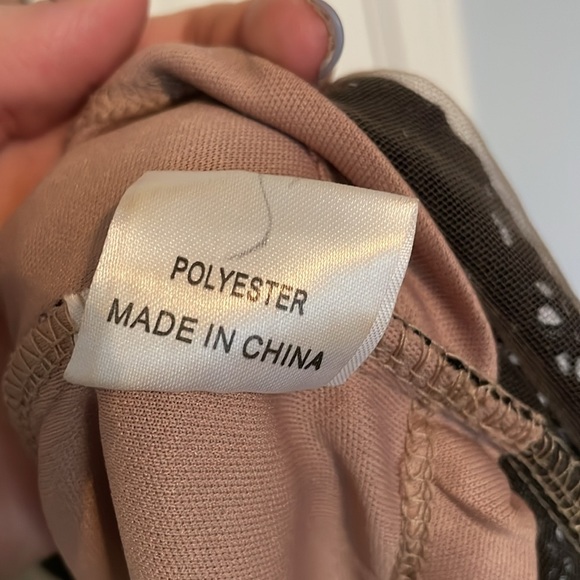 Hello Molly Black and Cream Lace Dress - Picture 10 of 10